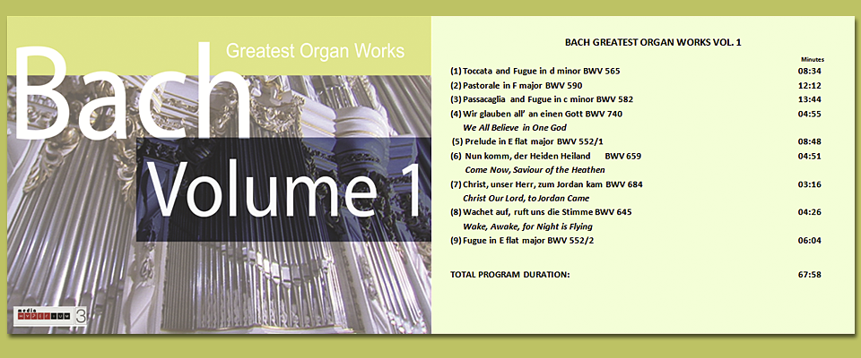 Bach Volume 1